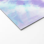 Purple and Blue Pastel Tie-Dye Welcome Mat Gallery Image 2