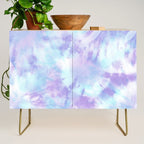 Purple and Blue Pastel Tie-Dye Credenza Gallery Image 1