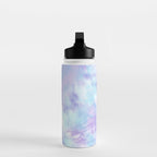 Purple and Blue Pastel Tie-Dye Water Bottle Gallery Image 3
