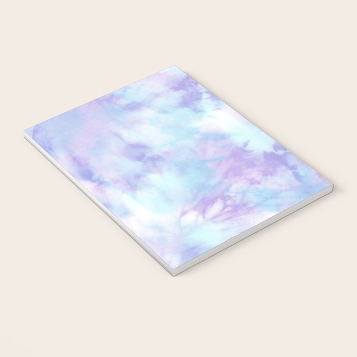 Purple and Blue Pastel Tie-Dye Notebook Gallery Image 3