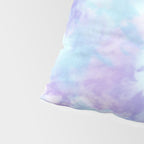 Purple and Blue Pastel Tie-Dye Pillow Sham Gallery Image 4