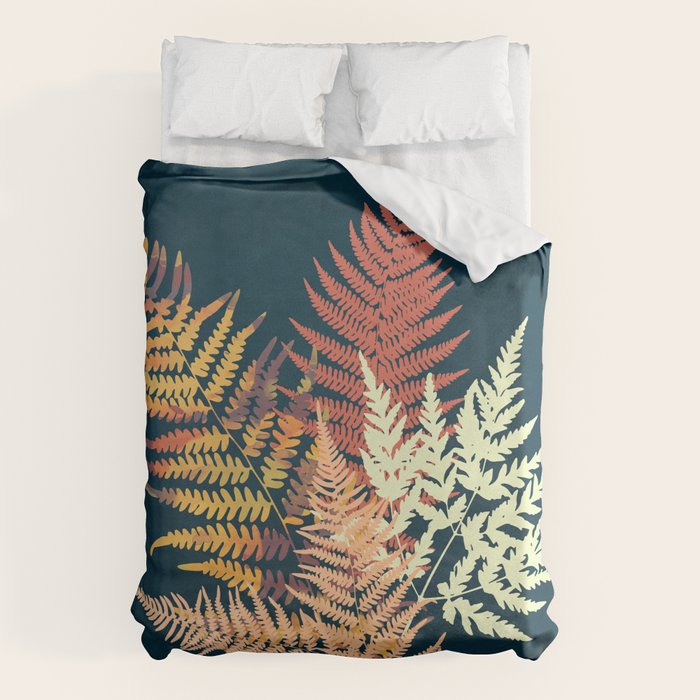 Autumn Fern Duvet Cover Gallery Image 1