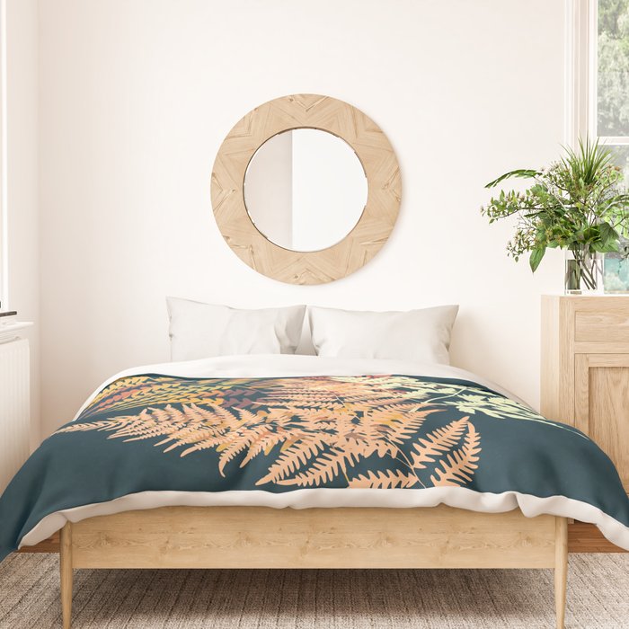 Autumn Fern Duvet Cover Gallery Image 3
