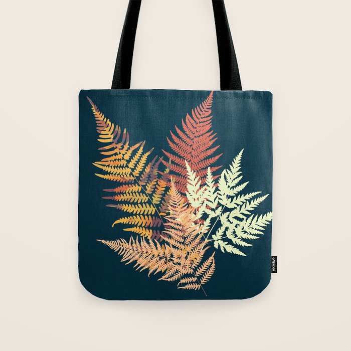 Autumn Fern Tote Bag Gallery Image 1