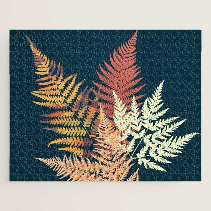 Autumn Fern Jigsaw Puzzle Gallery Image 1