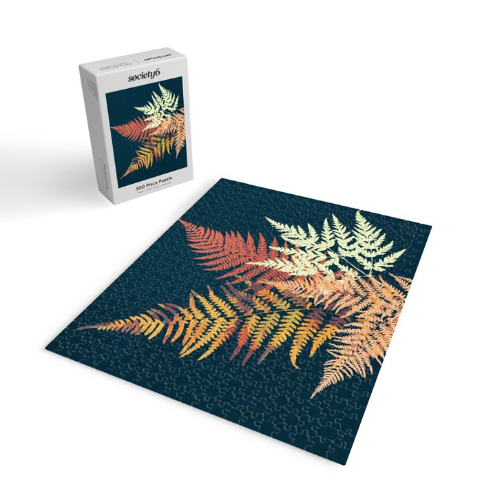 Autumn Fern Jigsaw Puzzle Gallery Image 2