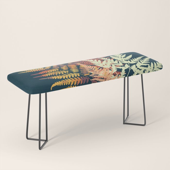 Autumn Fern Bench Gallery Image 1