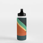 Quiet stream under crescent moon Water Bottle Gallery Image 3