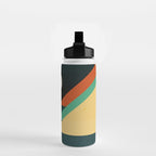 Quiet stream under crescent moon Water Bottle Gallery Image 2