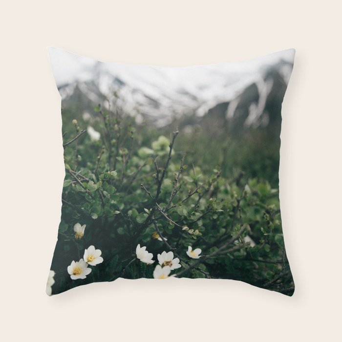 Baby Blooms Throw Pillow Gallery Image 1