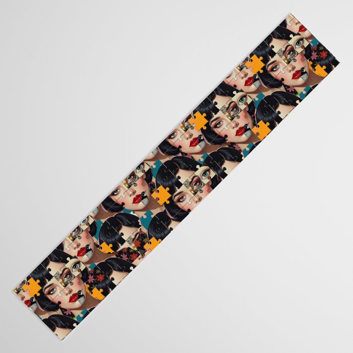 Puzzle Girl Lulu Table Runner Gallery Image 3