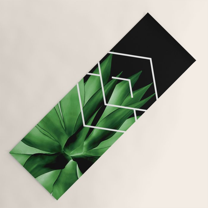 Agave geometrics III Yoga Mat Gallery Image 1