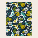 Koi Pond - Green Poster Gallery Image 4