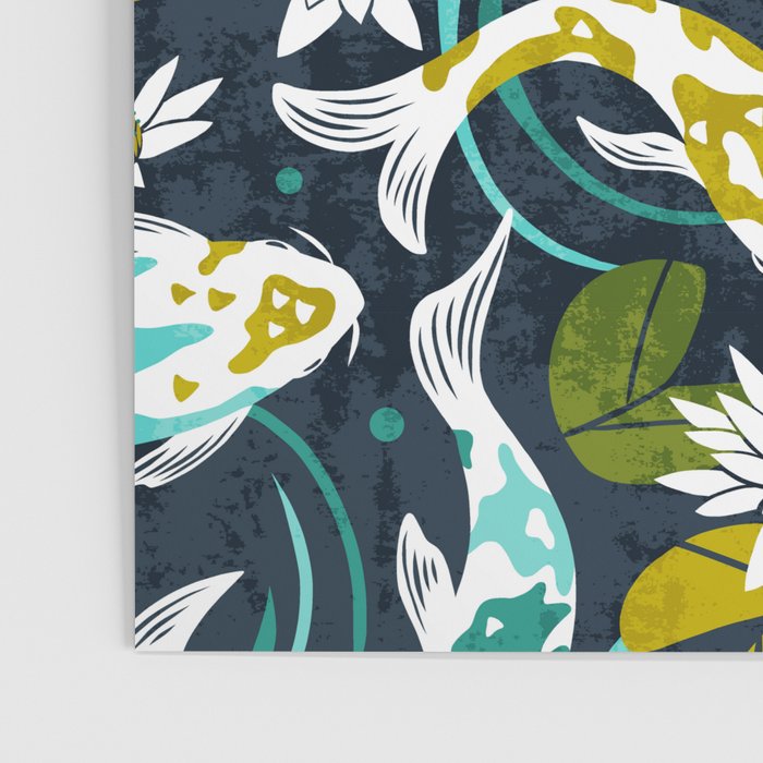 Koi Pond - Green Poster Gallery Image 3