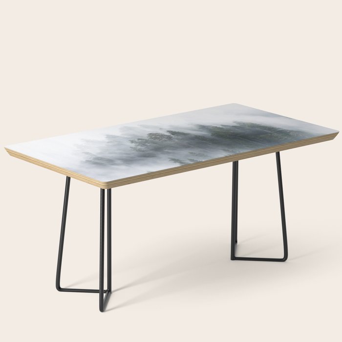 Redwood National Park Forest Fog Coffee Table Gallery Image 1