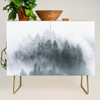 Redwood National Park Forest Fog Credenza Gallery Image 1