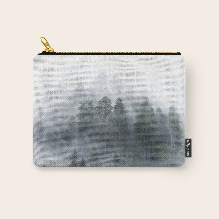 Redwood National Park Forest Fog Carry All Pouch Gallery Image 1