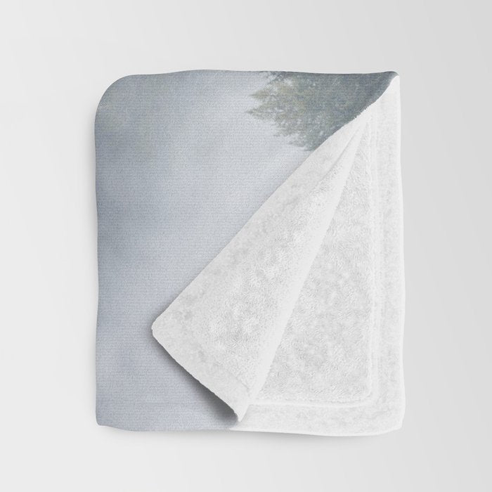Redwood National Park Forest Fog Throw Blanket Gallery Image 3