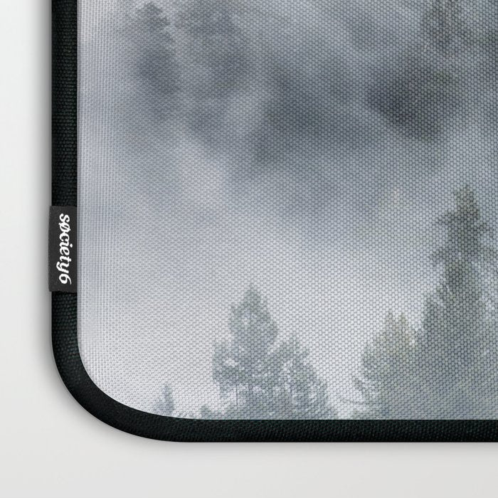 Redwood National Park Forest Fog Laptop Sleeve Gallery Image 3