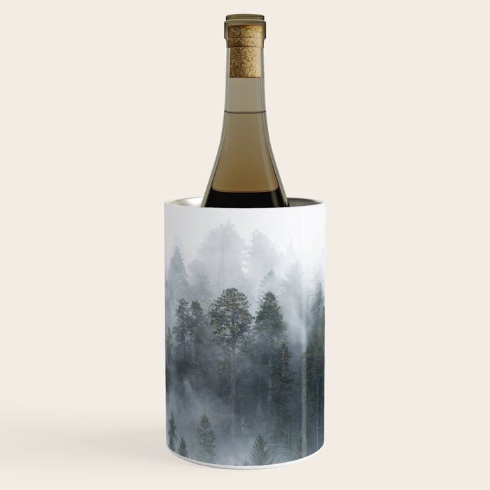 Redwood National Park Forest Fog Wine Chiller Gallery Image 1