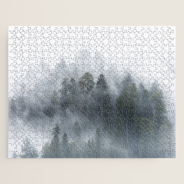 Redwood National Park Forest Fog Jigsaw Puzzle Gallery Image 1
