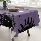 Mystic Eyes, Halloween, Purple Tablecloth Gallery Image 3