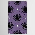 Mystic Eyes, Halloween, Purple Tablecloth Gallery Image 2