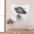 Into the universe. Wall Tapestry Gallery Image 2