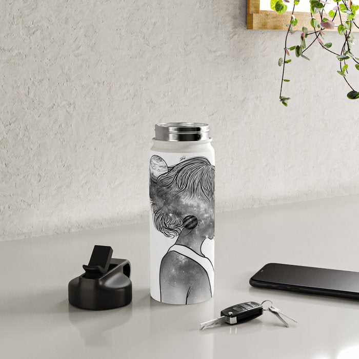 Into the universe. Water Bottle Gallery Image 4