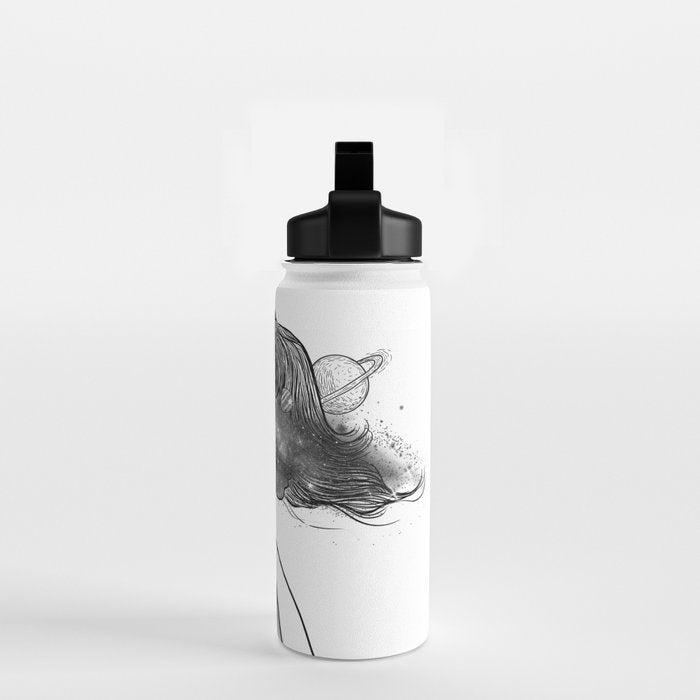 Into the universe. Water Bottle Gallery Image 2