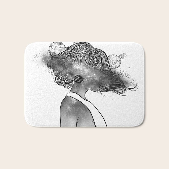 Into the universe. Bath Mat Gallery Image 1