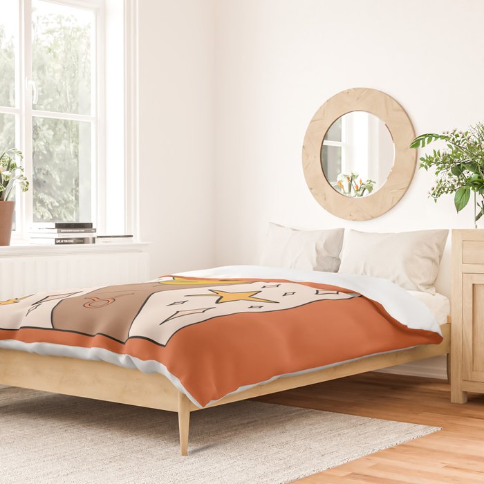 Taurus Mango Duvet Cover Gallery Image 2