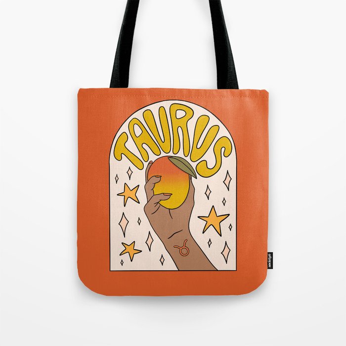 Taurus Mango Tote Bag Gallery Image 1