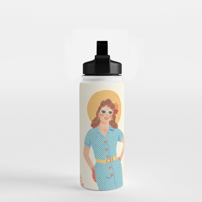 Pinup girl Water Bottle Gallery Image 2