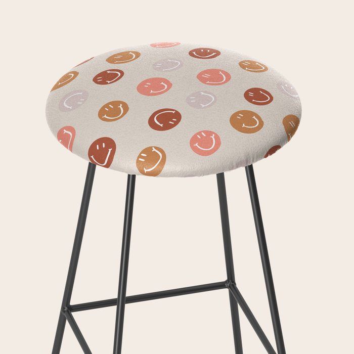 Be Happy! Pink & Orange Stool Gallery Image 2