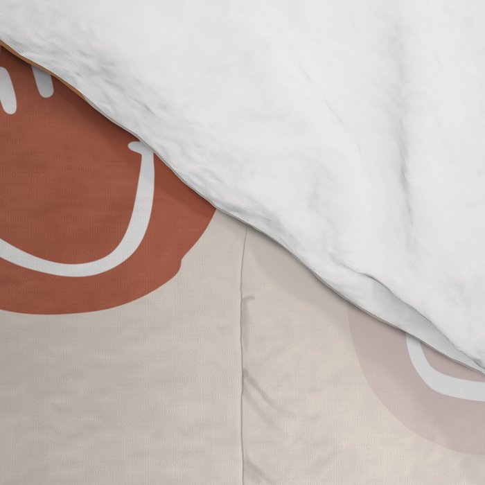 Be Happy! Pink & Orange Comforter Gallery Image 4
