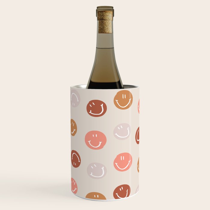 Be Happy! Pink & Orange Wine Chiller Gallery Image 1