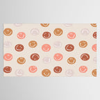 Be Happy! Pink & Orange Tablecloth Gallery Image 2