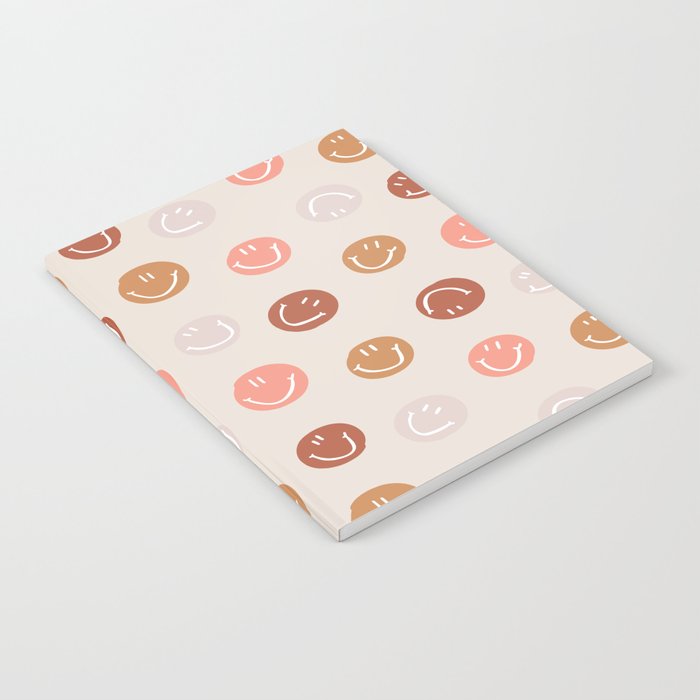 Be Happy! Pink & Orange Notebook Gallery Image 1