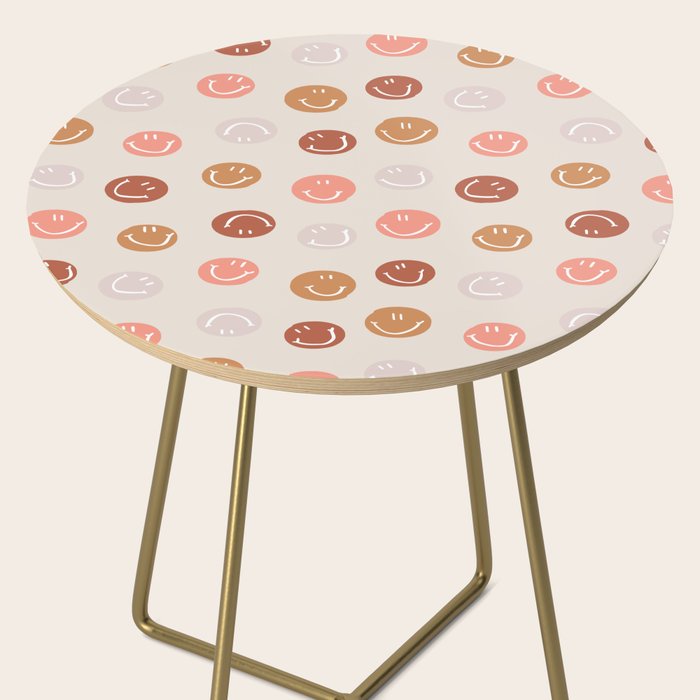 Be Happy! Pink & Orange Side Table Gallery Image 2