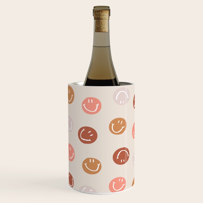 Be Happy! Pink & Orange Wine Chiller Gallery Image 2