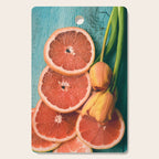 Grapefruit and Tulips Cutting Board Gallery Image 1
