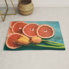 Grapefruit and Tulips Rug Gallery Image 1