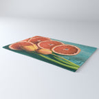 Grapefruit and Tulips Rug Gallery Image 3