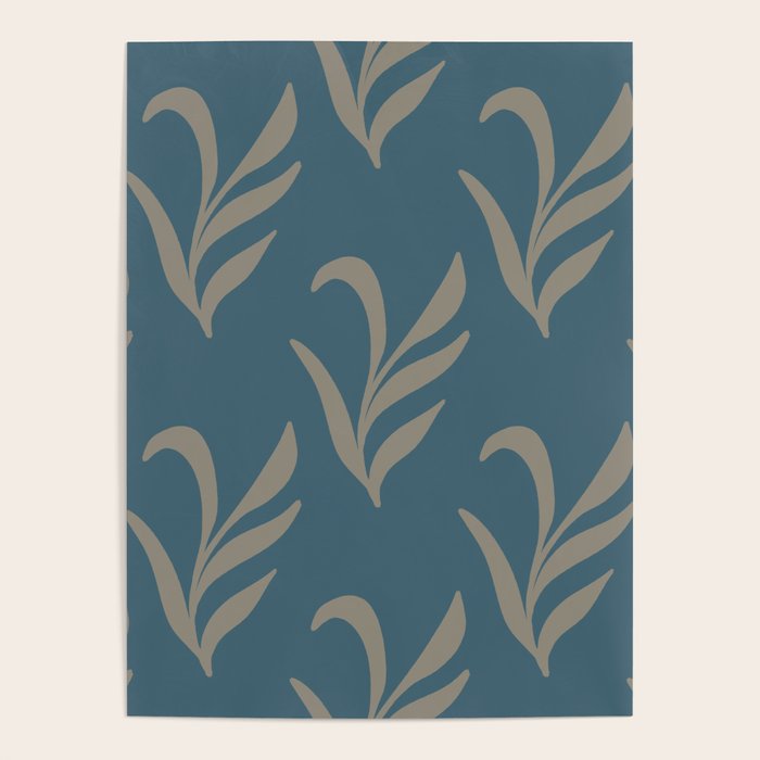 Elegant Leafy Branches Poster Gallery Image 1