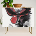 Red Butterfly Credenza Gallery Image 1