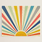 Sun Retro Art III Jigsaw Puzzle Gallery Image 1