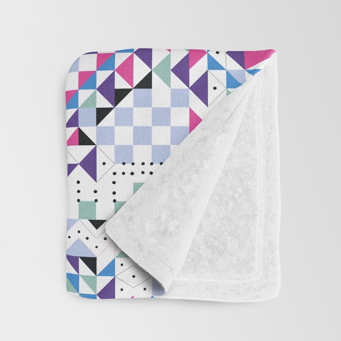 BM3 Tribal geometric Throw Blanket Gallery Image 3