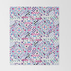 BM3 Tribal geometric Throw Blanket Gallery Image 2