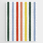 Classic Summer Watercolor Stripes Jigsaw Puzzle Gallery Image 1